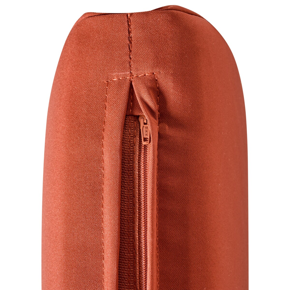 Zestaw 2 krzeseł ogrodowych z poduszkami JAVA PREMIUM Drewno akacjowe Czerwony