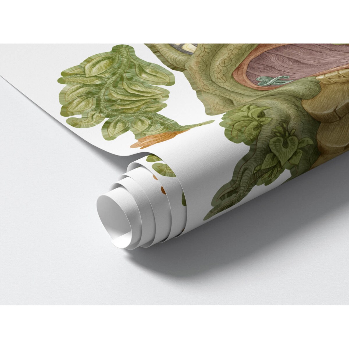 Zestaw naklejek na ścianę, Wróżkowy las, 80cm