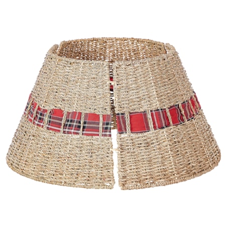 Osłonka pod choinkę Trawa morska Naturalny MARCHE