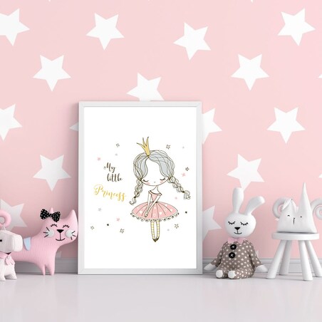 plakat mała księžniczka 50x70 cm