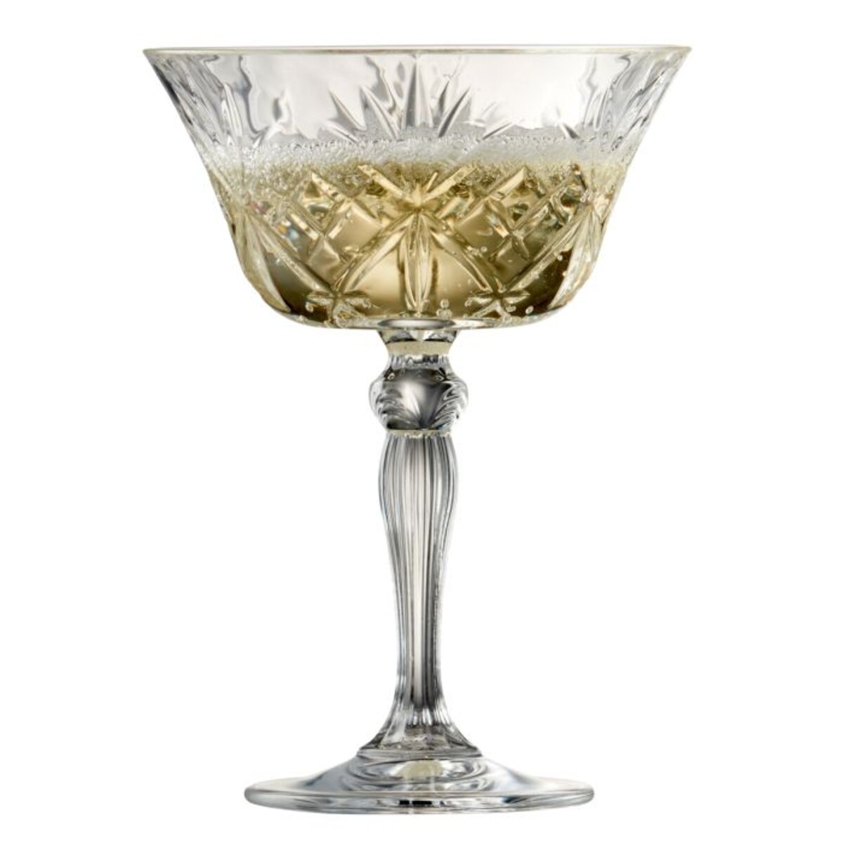 Kieliszki do szampana ze szkła kryształowego Melodia 260 ml 4 sztuki 33655