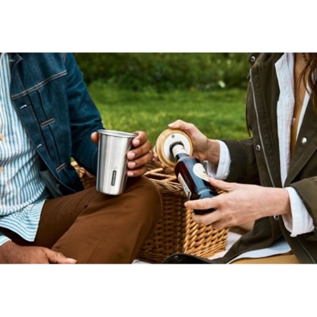 Zestaw 4 stalowych kubków Black+Blum