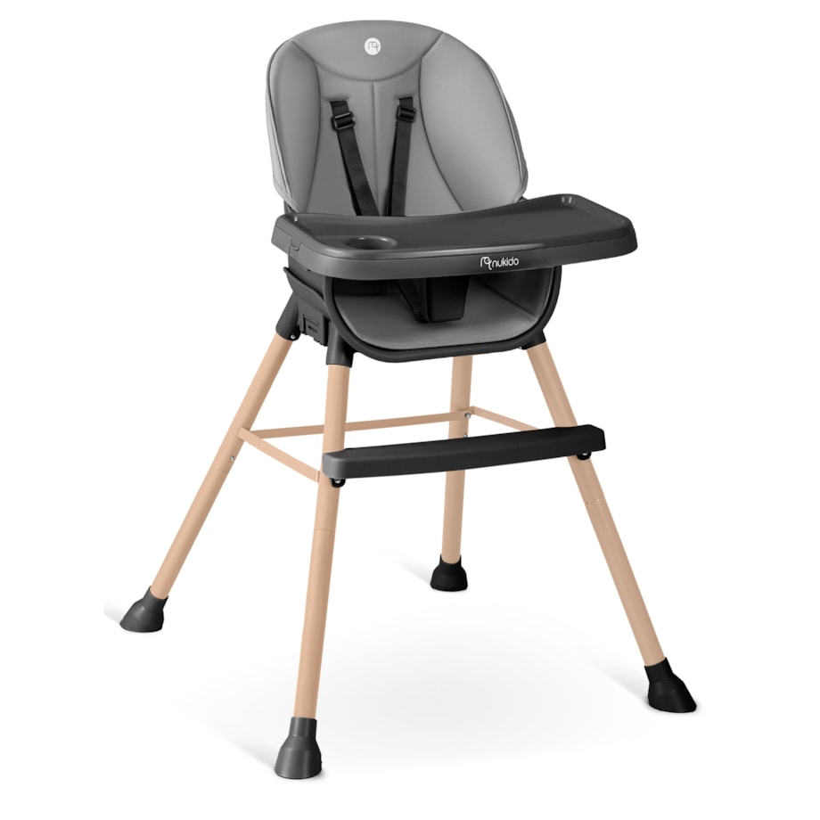Krzesełko do karmienia dla dzieci regulowane fotelik Nukido