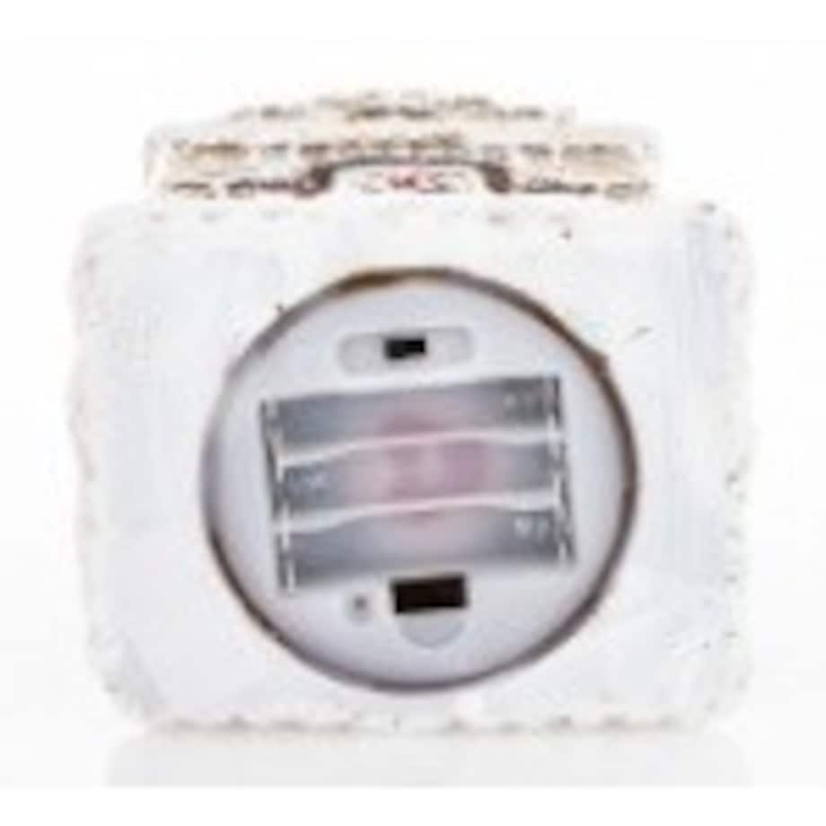 Domek kamienica LED pastelowy 20,5x12x9 cm