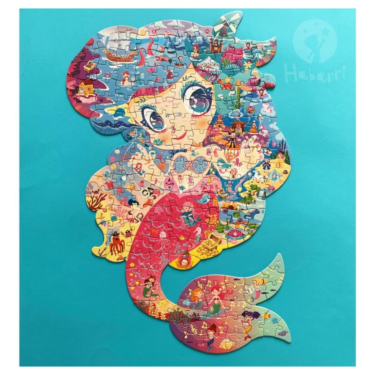 Puzzle edukacyjne - SYRENKA - 180 szt