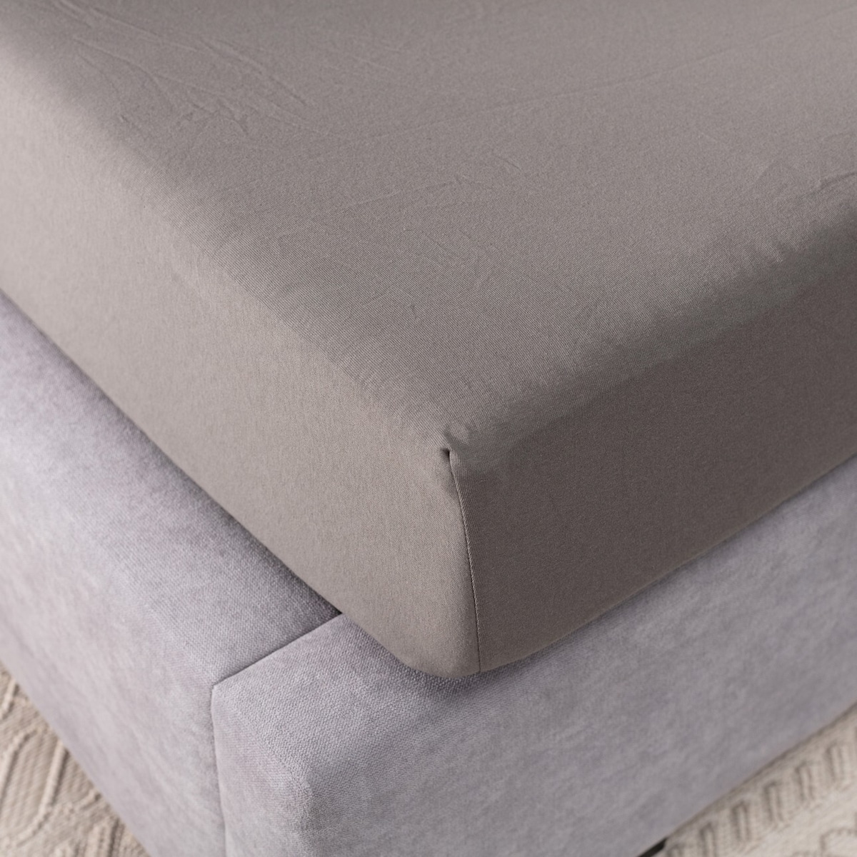 Prześcieradło jersey z gumką Jerry 160x200cm grey