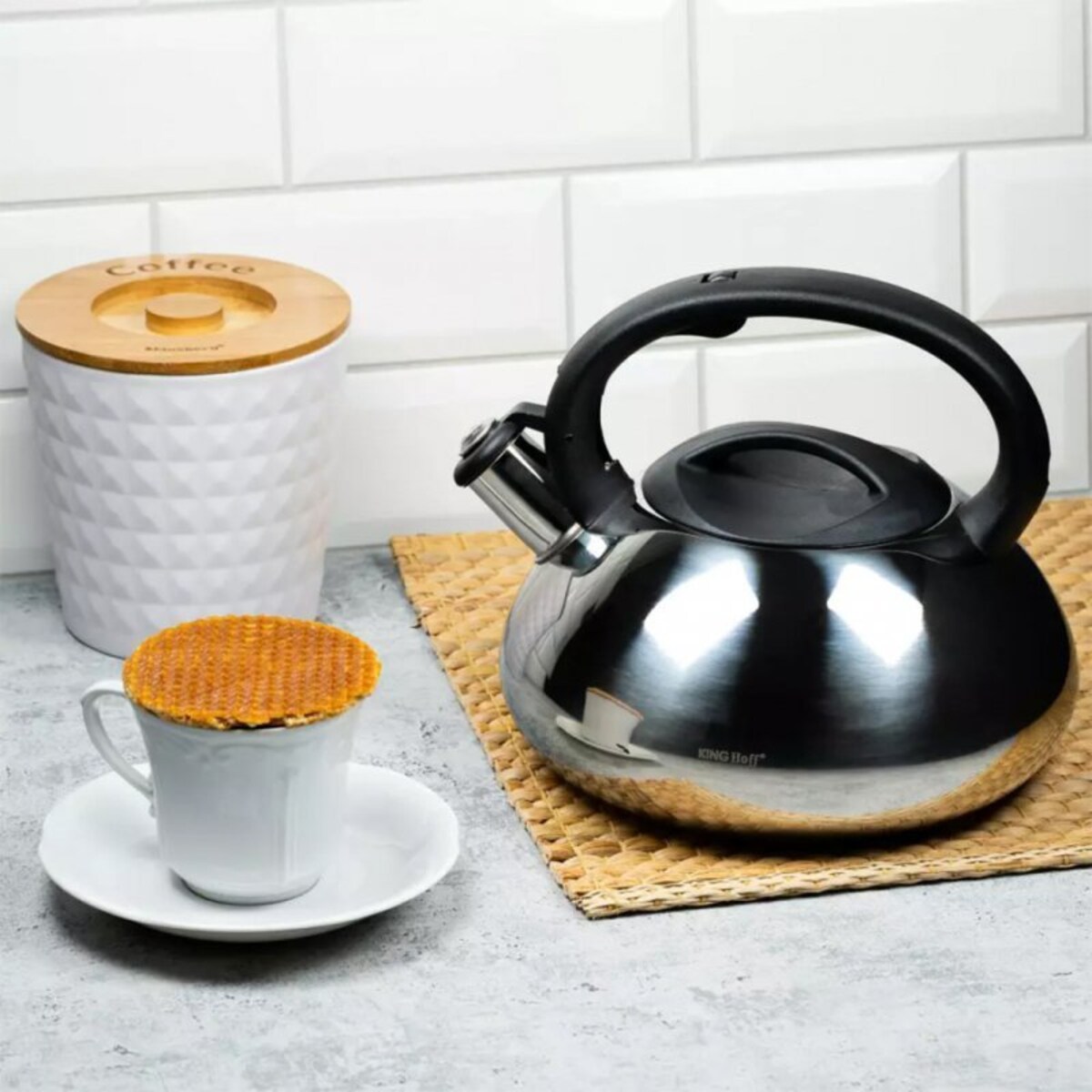 Kinghoff Czajnik Z Gwizdkiem 3.0L Kh-3262