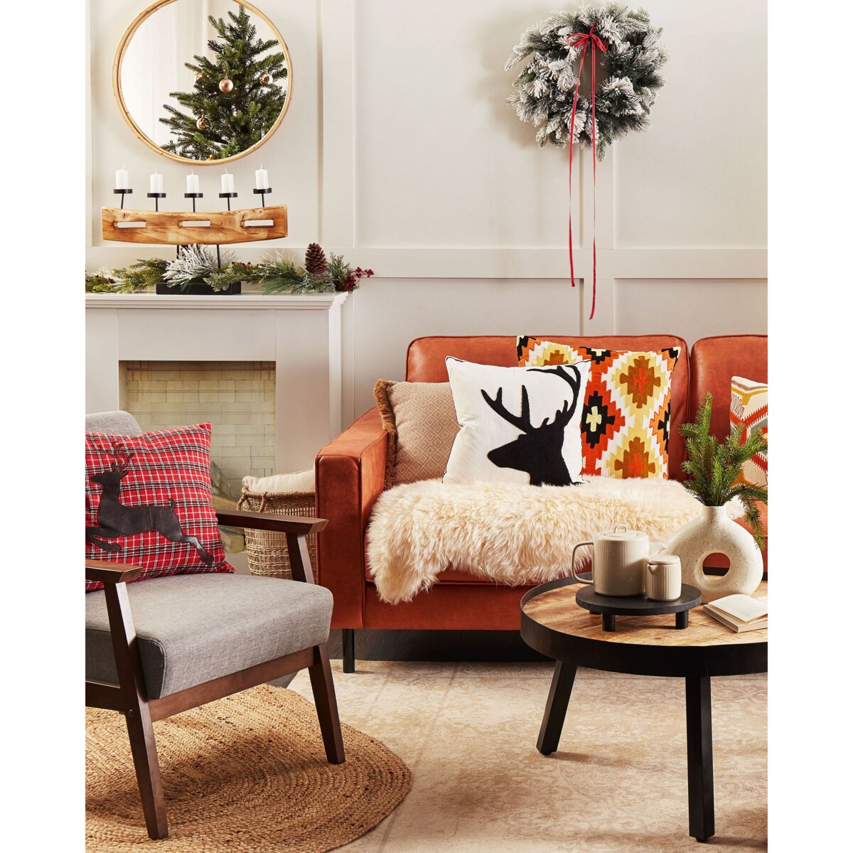 Dywan DEMIRCI Beżowy 120 x 180 cm Juta