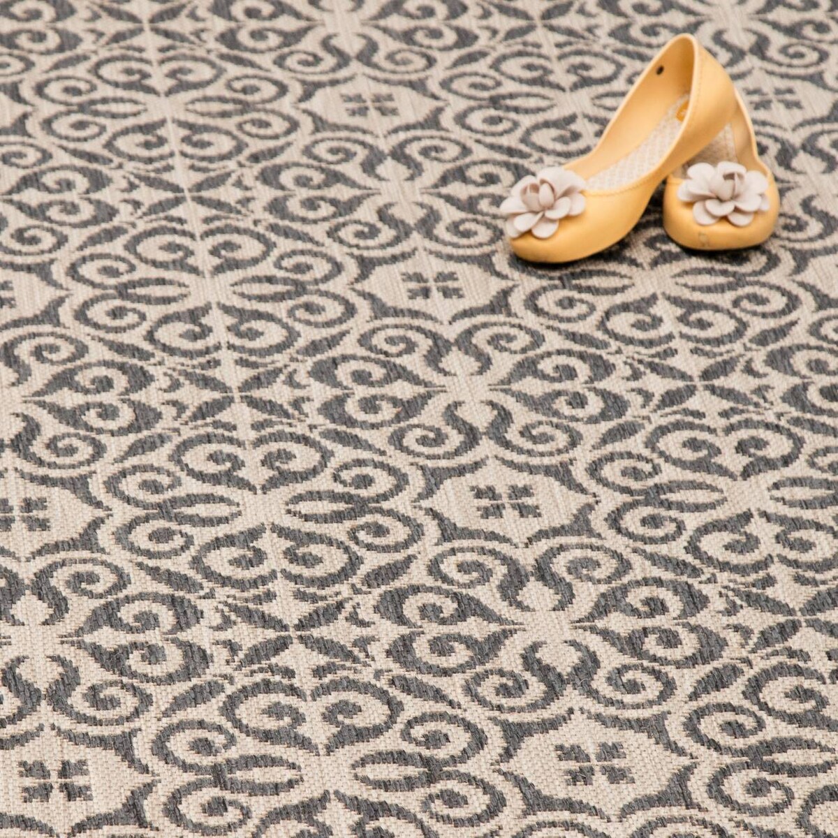 Dywan Modern Ethno sand/ antracite 200x290cm, 200 x 290 cm