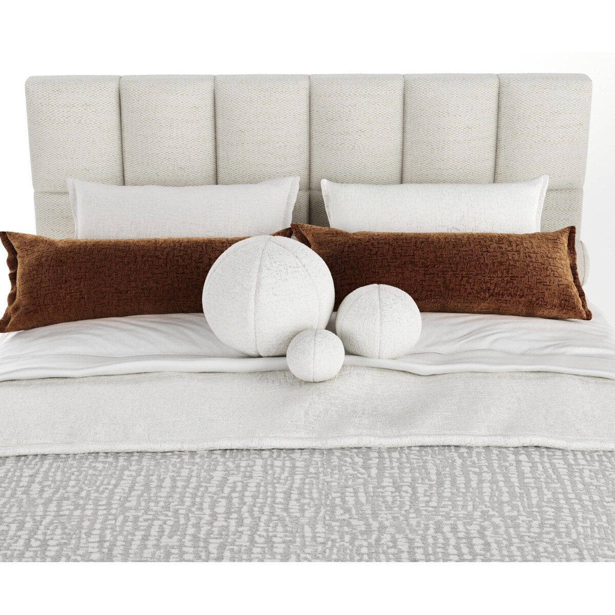 Poduszka HAPPY PILL 13 cm Biała