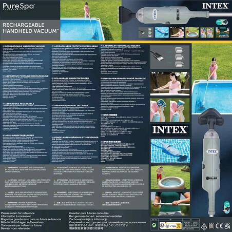 Intex Pompa z filtrem kartridżowym, 1250 L/h, 28602GS