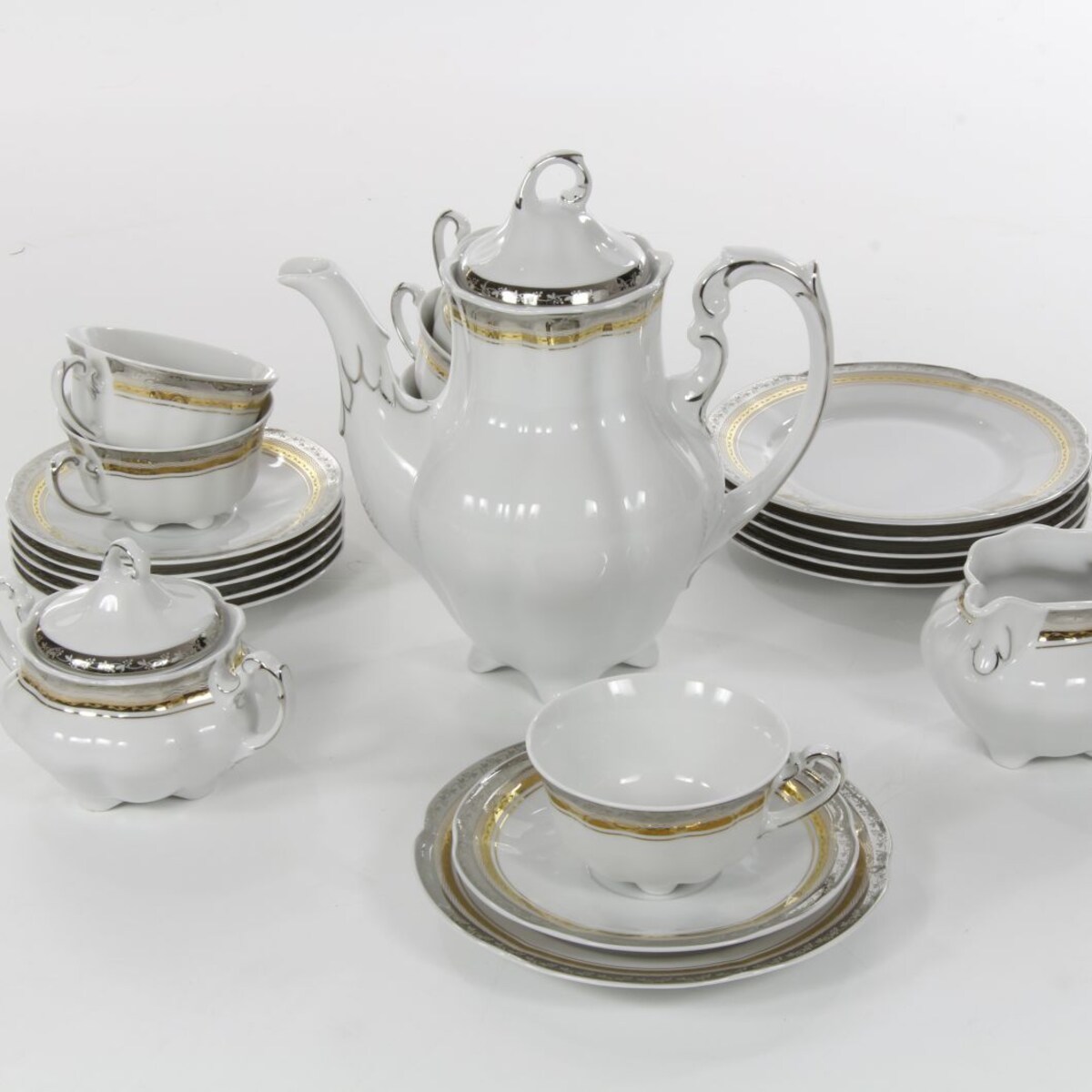 Garnitur do kawy dla 6 osób 18 el. Bolero Princess E551