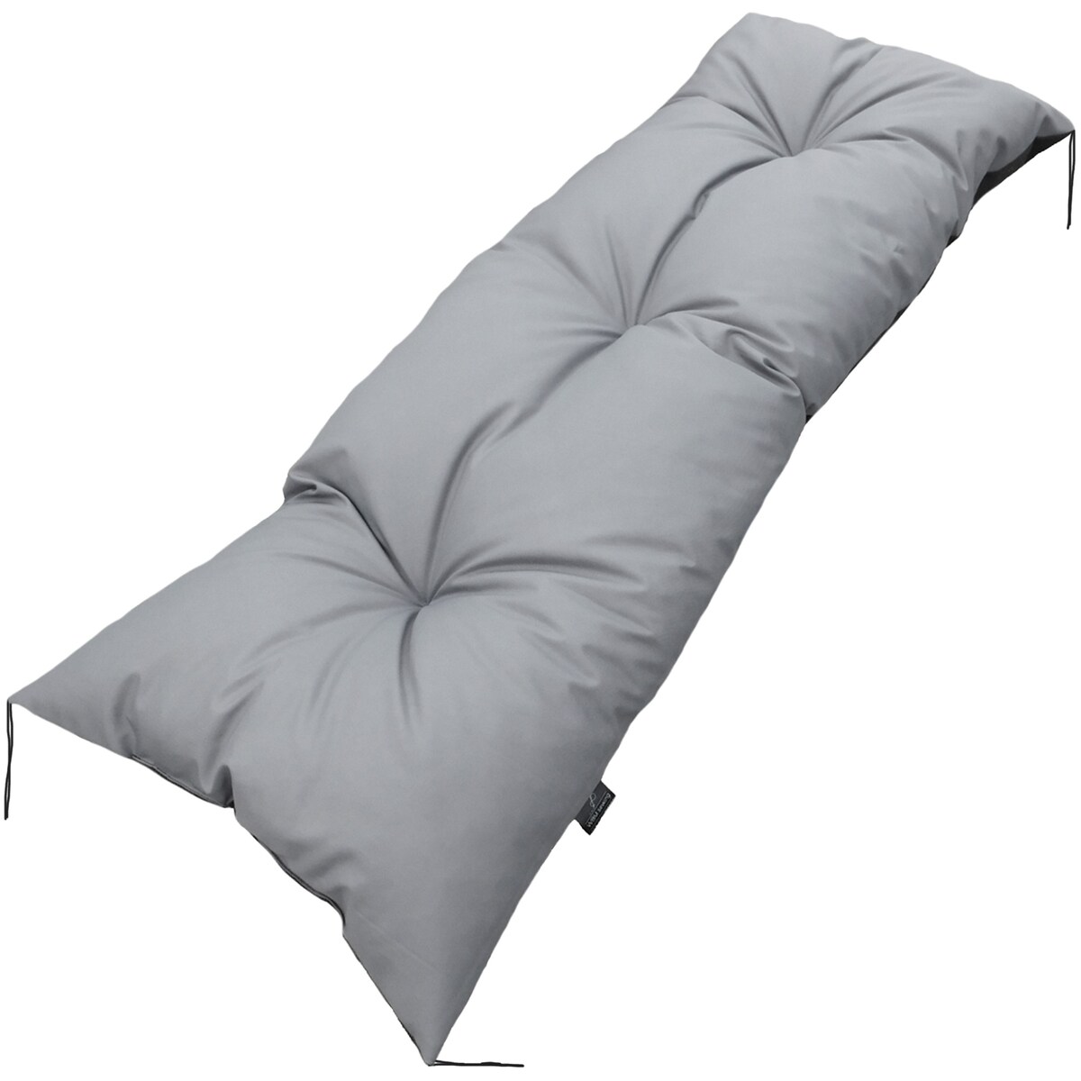 Poduszka Ogrodowa Na Huśtawkę Ławkę 120X40 Cm Na Meble Palety Wodoodporna Szara