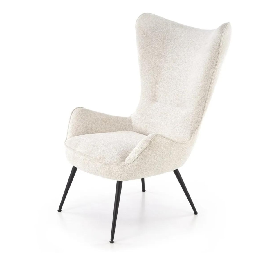 Fotel uszak JUKON kremowy