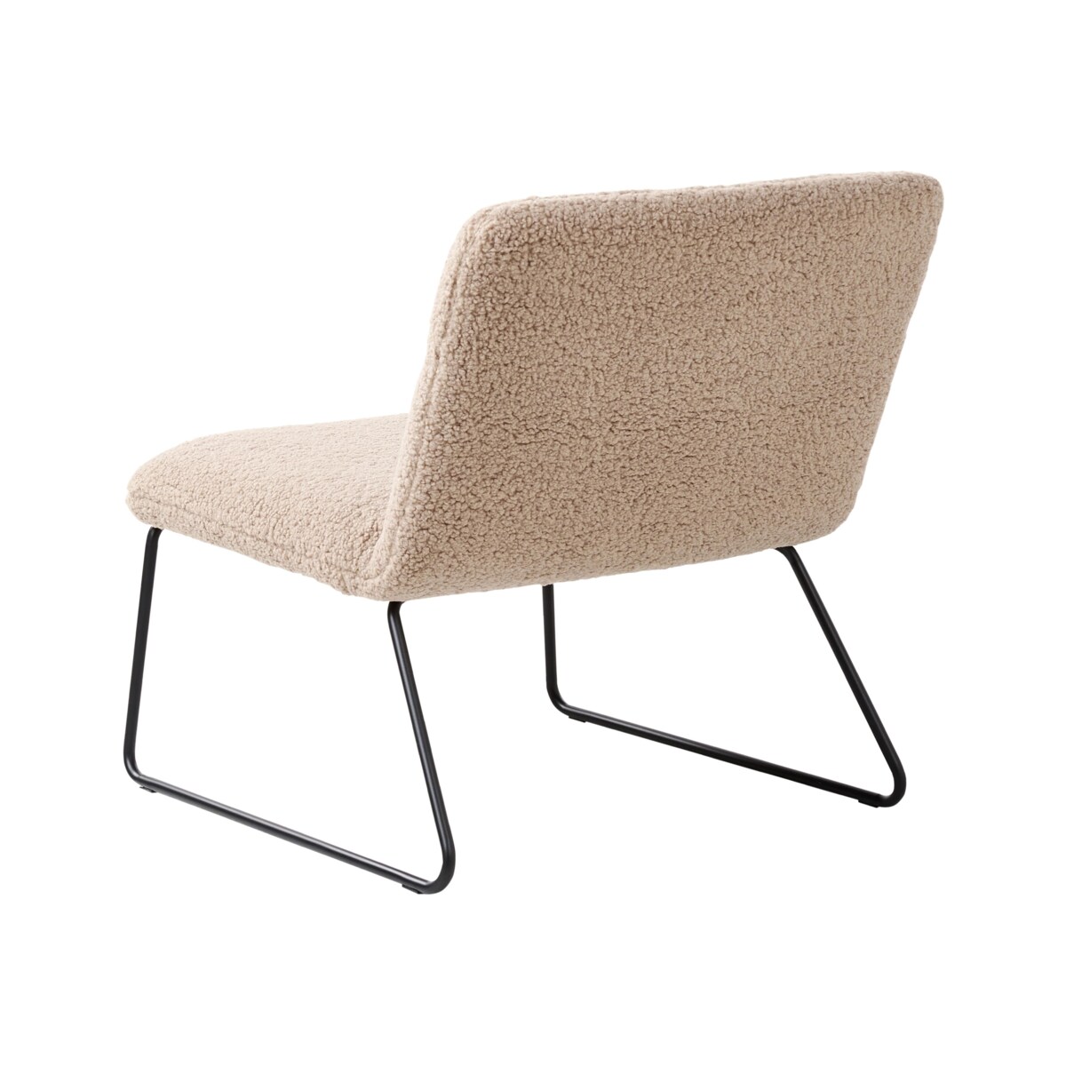 Fotel COTULLA Boucle Beżowy