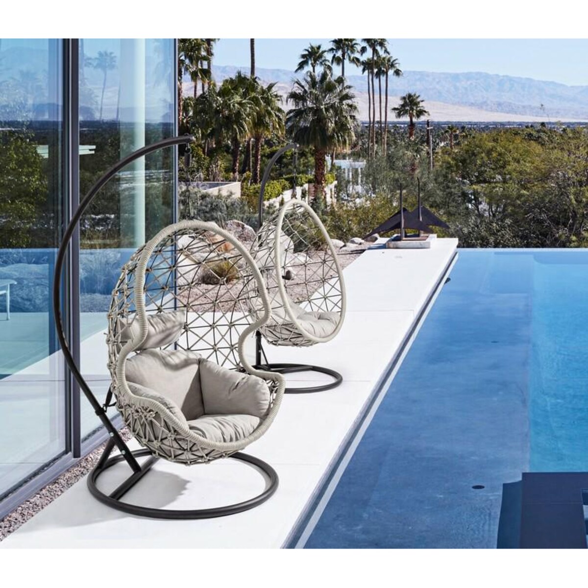 BIZZOTTO fotel wiszący ogrodowy KELLY