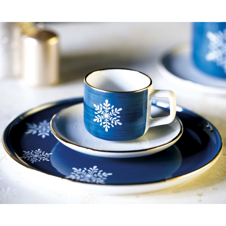 Garnitur śniadaniowy dla 1 osoby 3 el. Ankara Magiczna Noc LU03 (0353)