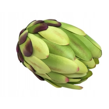 SZTUCZNY KWIAT PROTEA karczoch DUŻY zielony stroik dodatek wiązanka bukiet