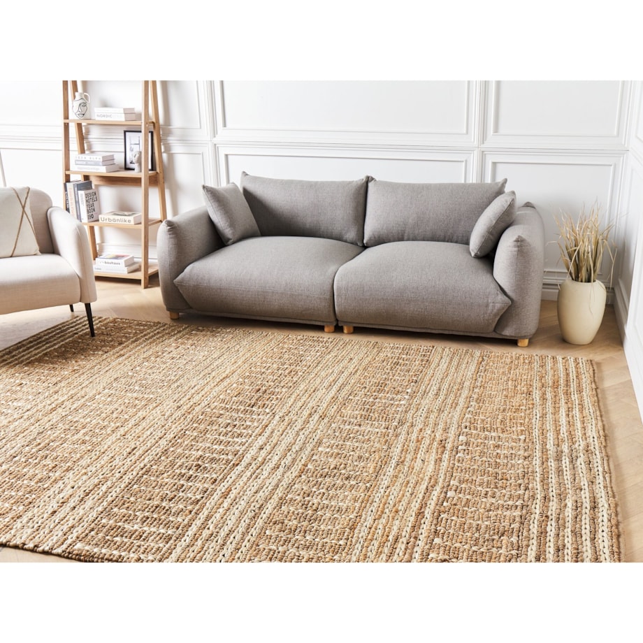 Dywan z juty 200 x 300 cm beżowy KAMBERLI