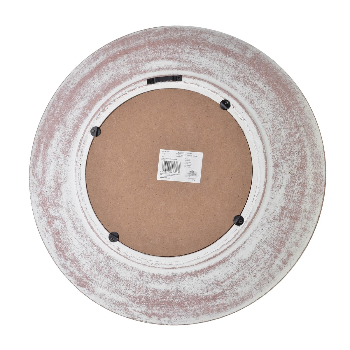 DAZ Lustro ozdobne 34,5x34,5x3cmśrednica lustra: 18cm