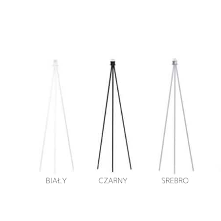 Lampa stojąca podłogowa trójnóg z abażurem walec 40cm JOLLY