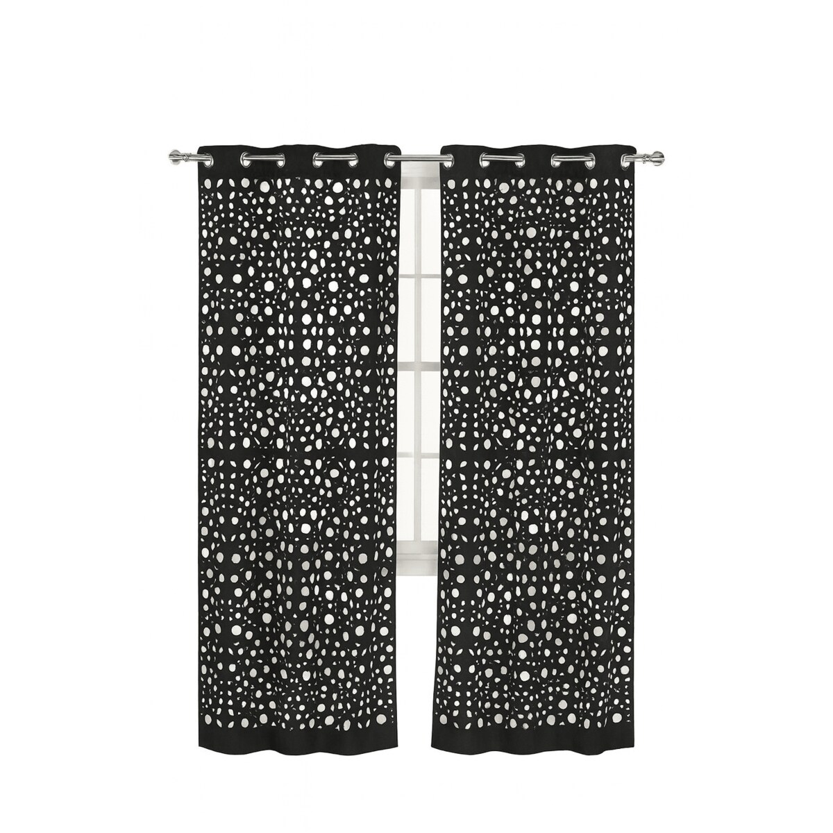 Zasłona "laser cut" wycinana laserowo 140x250 na prfzelotki