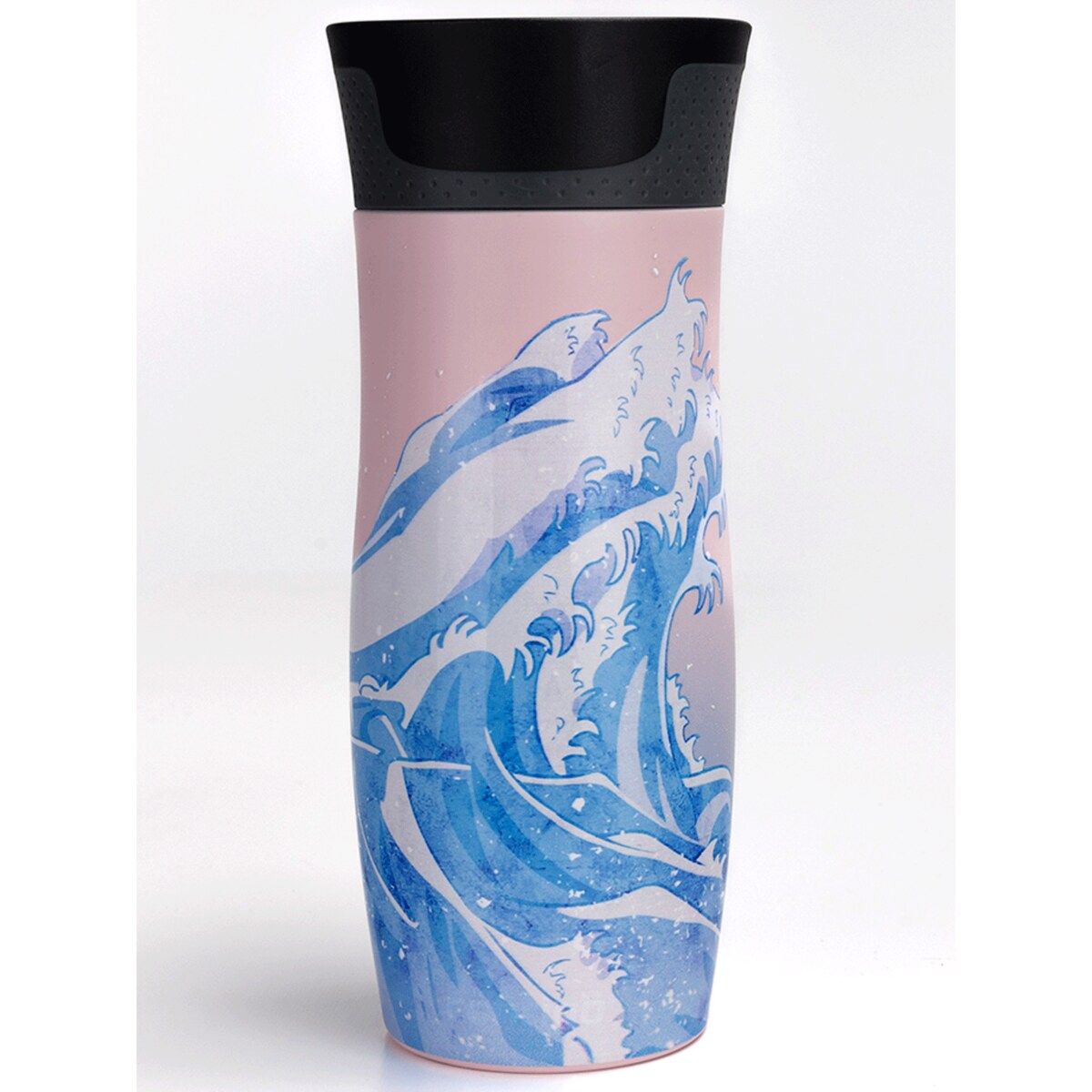 Kubek termiczny Contigo West Loop 2.0 470ml - różowy mat - Summer Waves