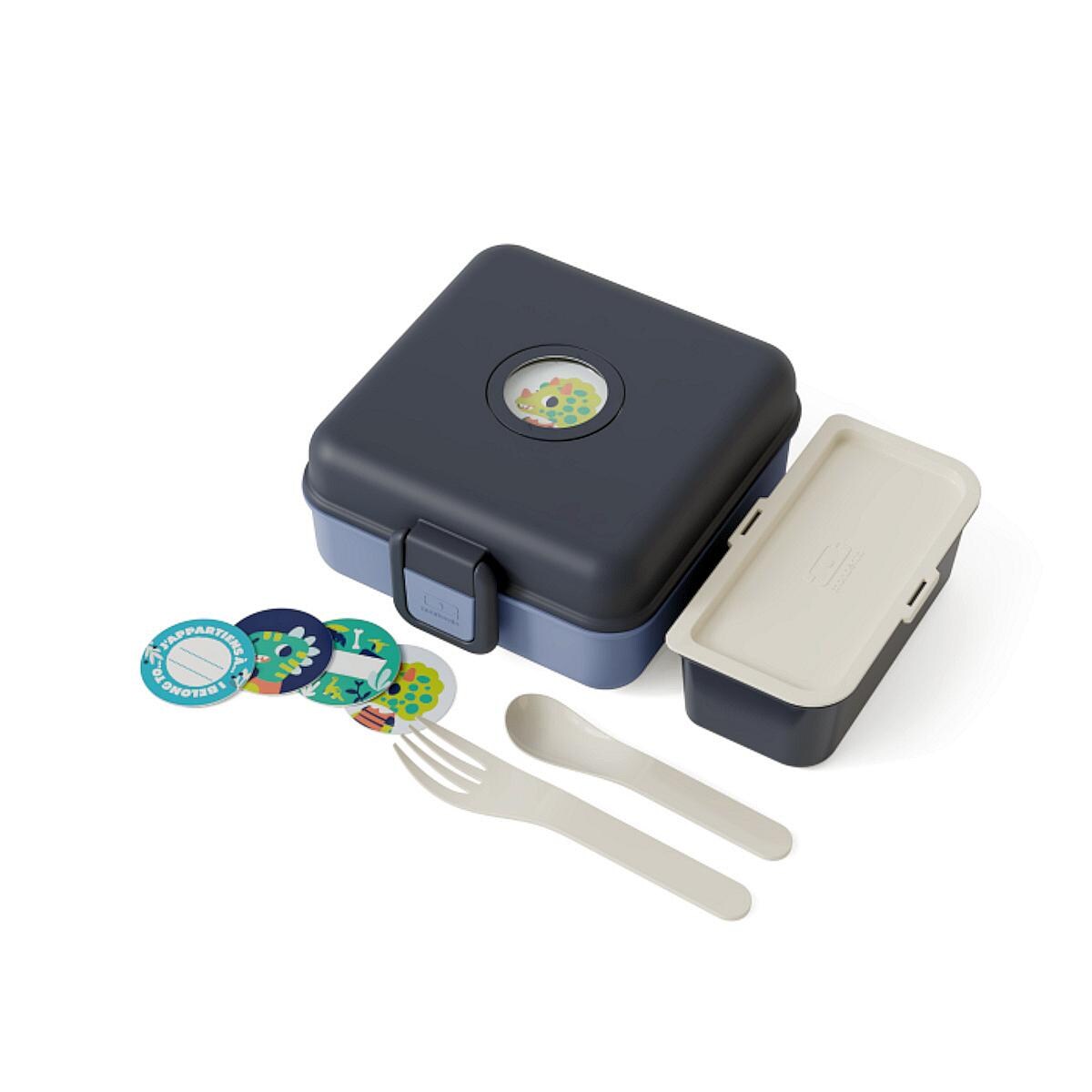 Monbento Snacky lunchbox dla dzieci 0,85 l Blue Infinity