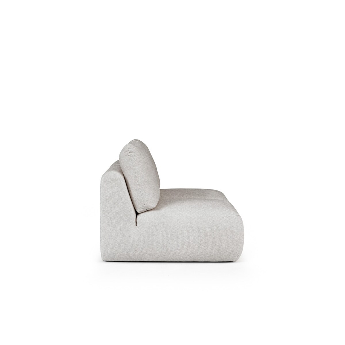 Mirel Sofa 2 osobowa bez podłokietników szara