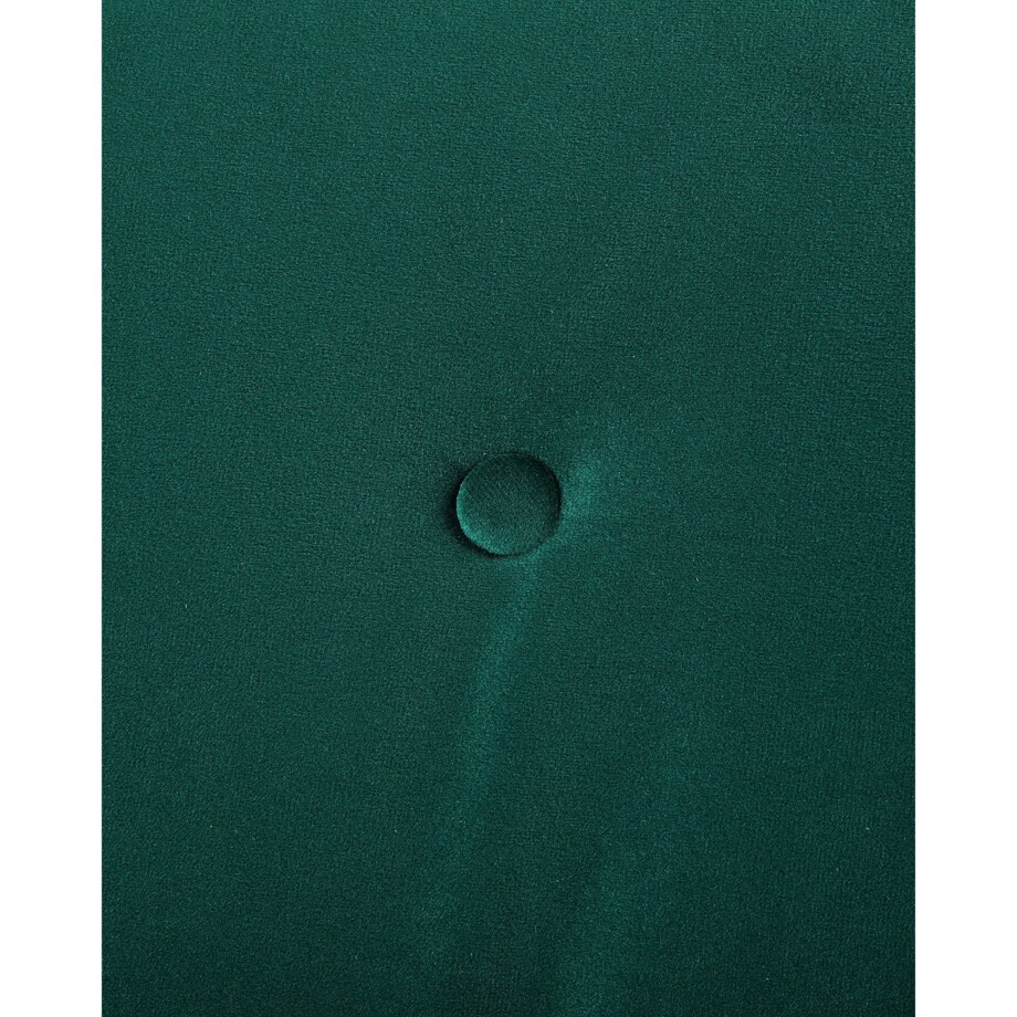 Fotel welurowy zielony BODO