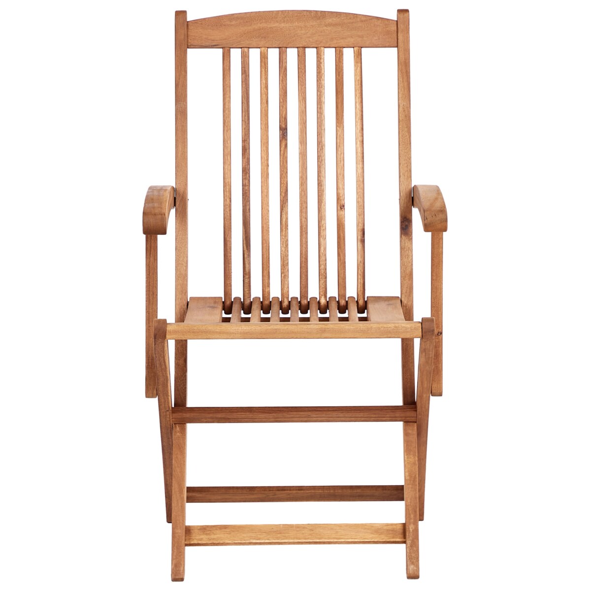 Krzesło ogrodowe Zestaw 2 Drewno Szary MAUI II