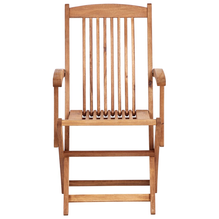 Krzesło ogrodowe Zestaw 2 Drewno Szary MAUI II