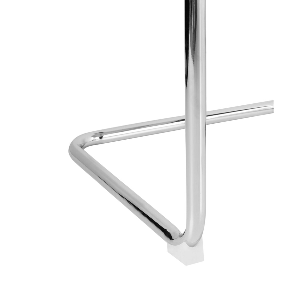 Zestaw 2 krzeseł do jadalni MARSHALL Przezroczysty