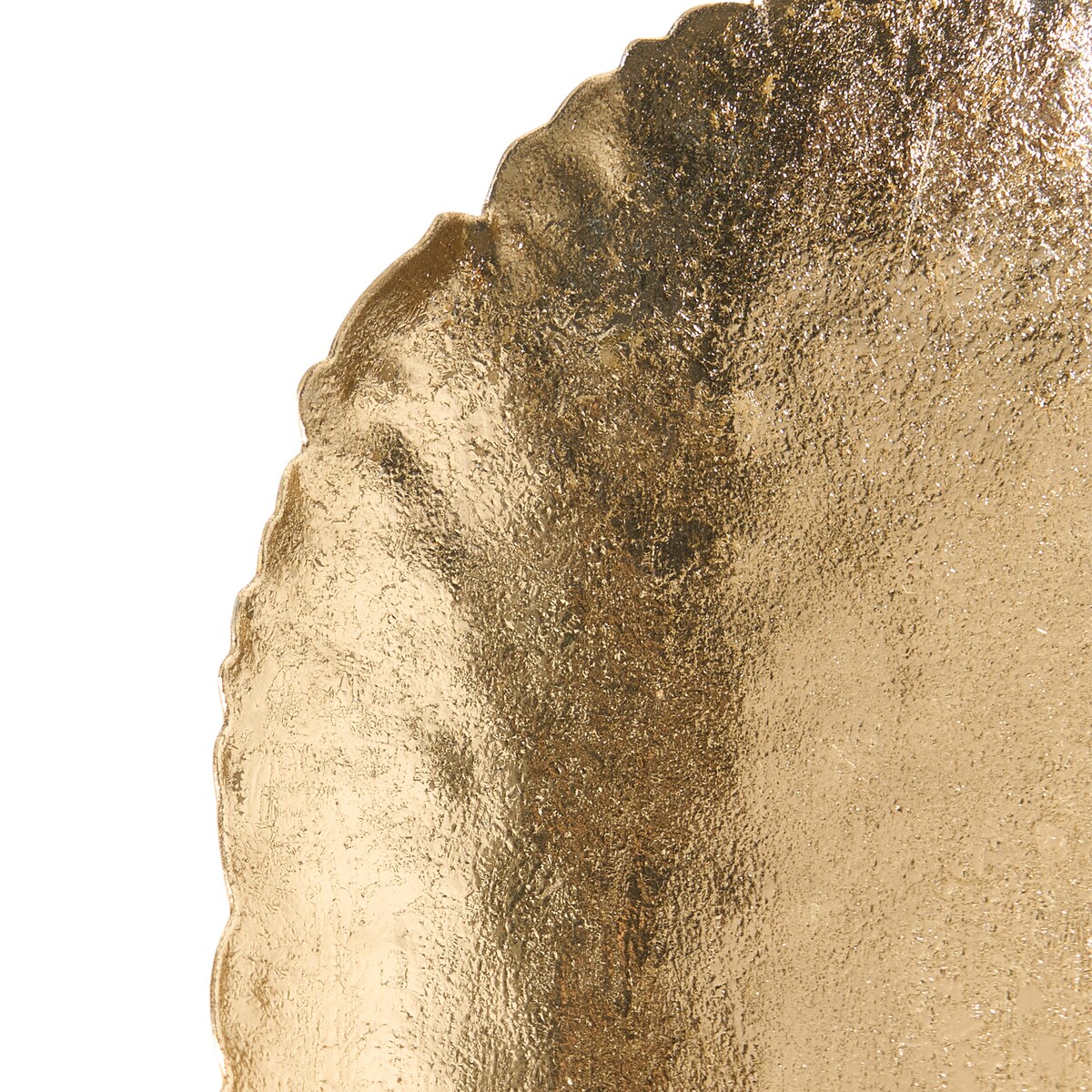 Zestaw 2 świeczników wiszących FEIJO Metal 44 cm Złoty