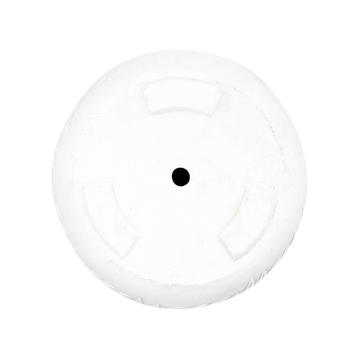 Doniczka okrągła 35 x 35 x 19 cm złamana biel FTERO