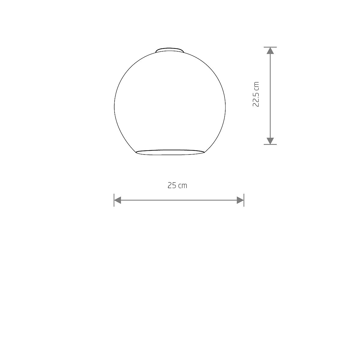 Klosz sufitowy Cameleon Polaris 10201 Nowodvorski szklany miedziany