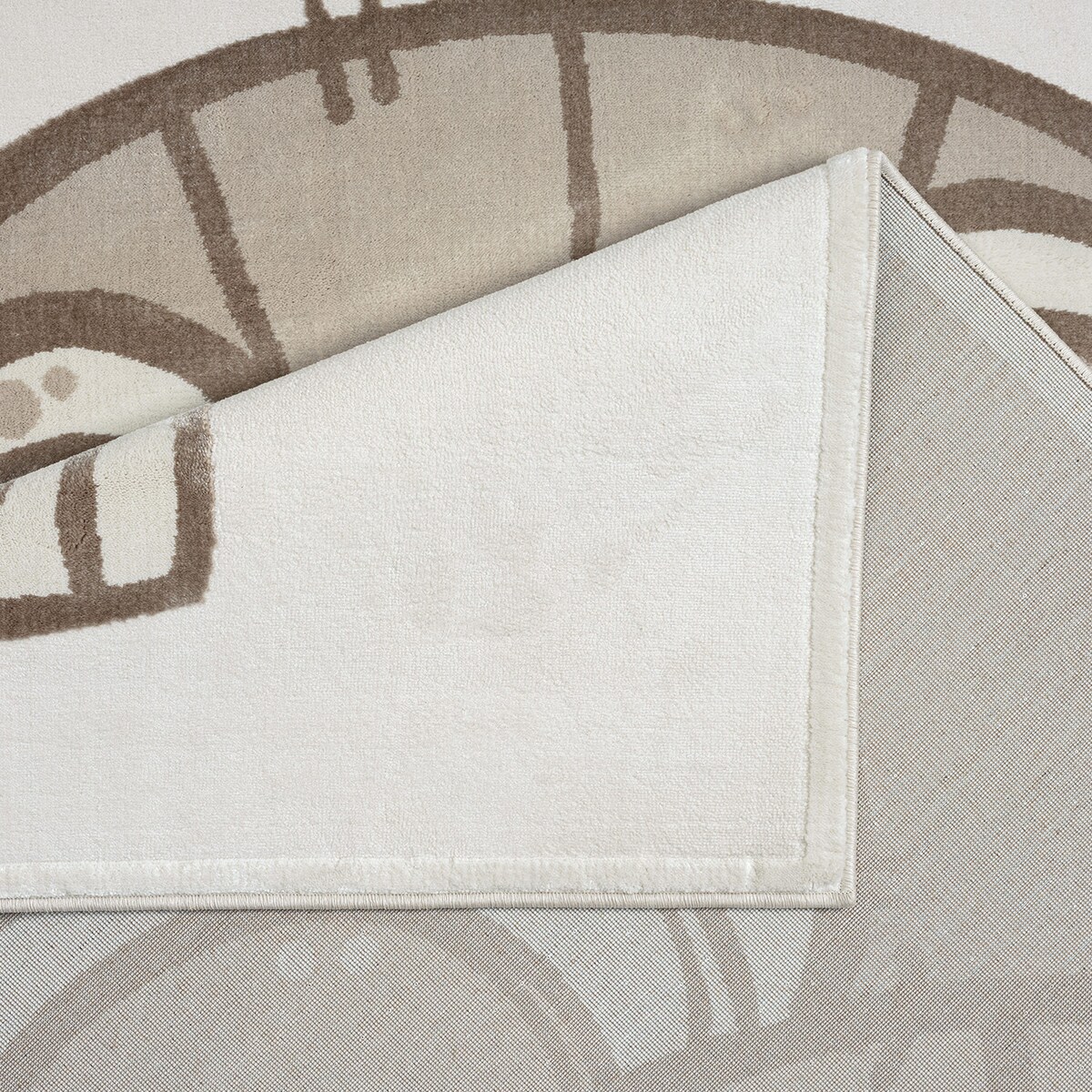 Dywan dziecięcy z uroczym motywem lwa Marva 7170 Krem Beż 160x230