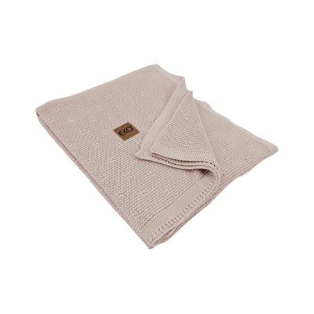 Kocyk bambusowy PUDROWY RÓŻ