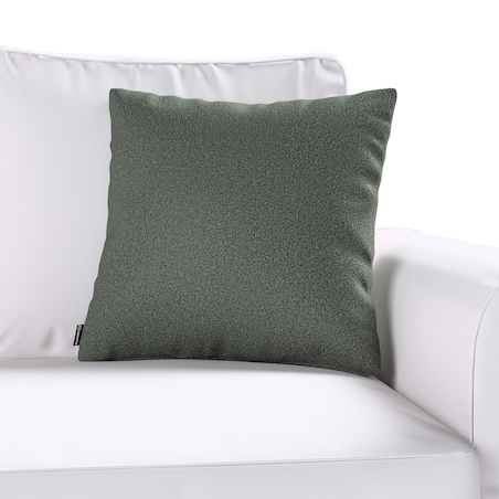 Poszewka Kinga na poduszkę 60x60 ciemno szara bukla