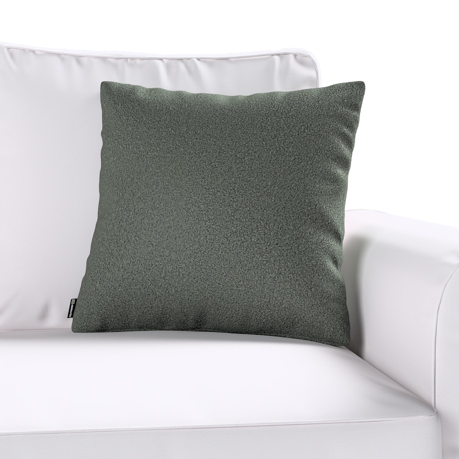 Poszewka Kinga na poduszkę 60x60 ciemno szara bukla