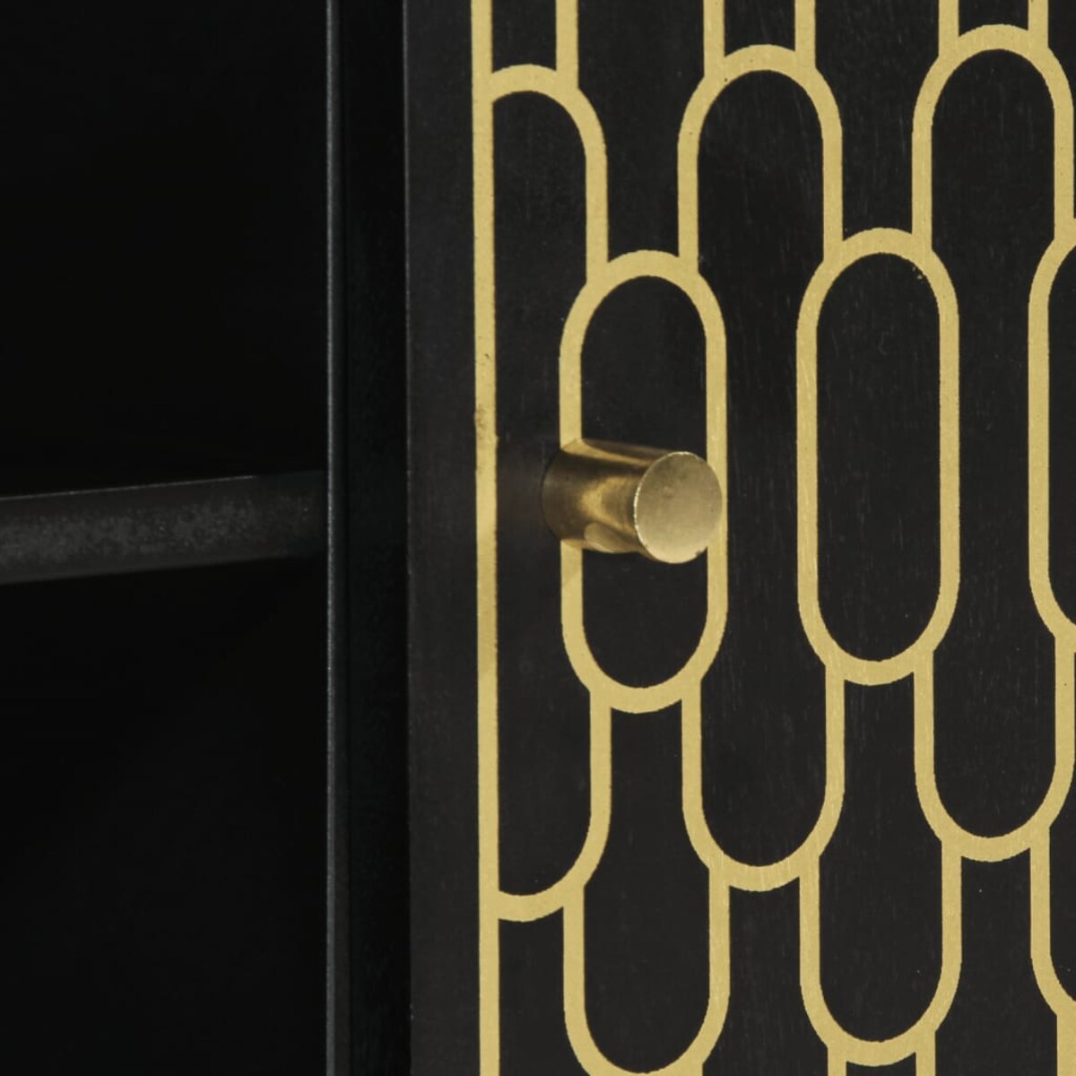 vidaXL Szafka pod telewizor, 105x33x46 cm, lite drewno mango