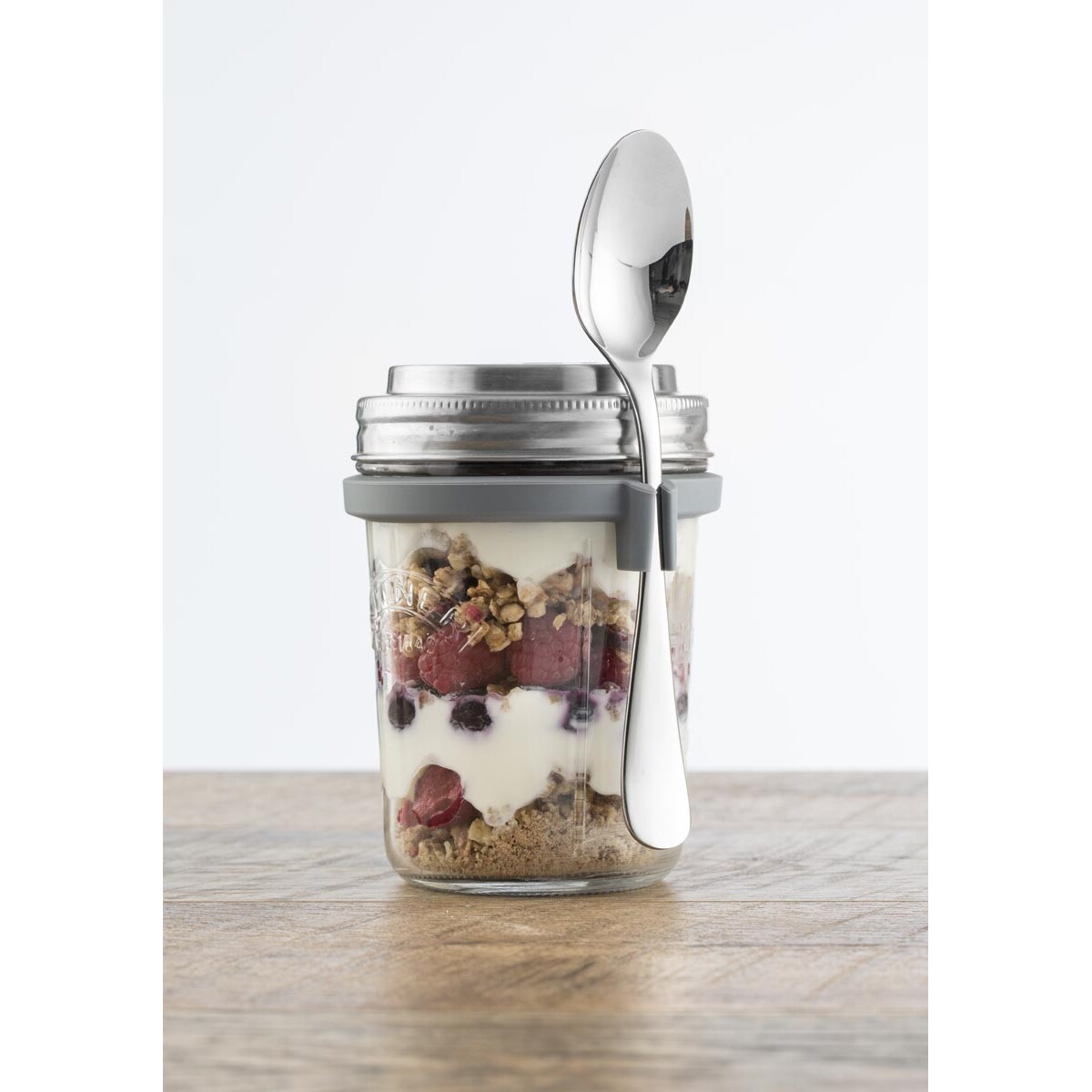 Słoik śniadaniowy z łyżką, 350 ml, Kilner