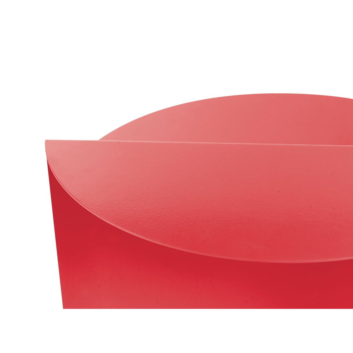 Stolik pomocniczy TAGGART Metal Czerwony