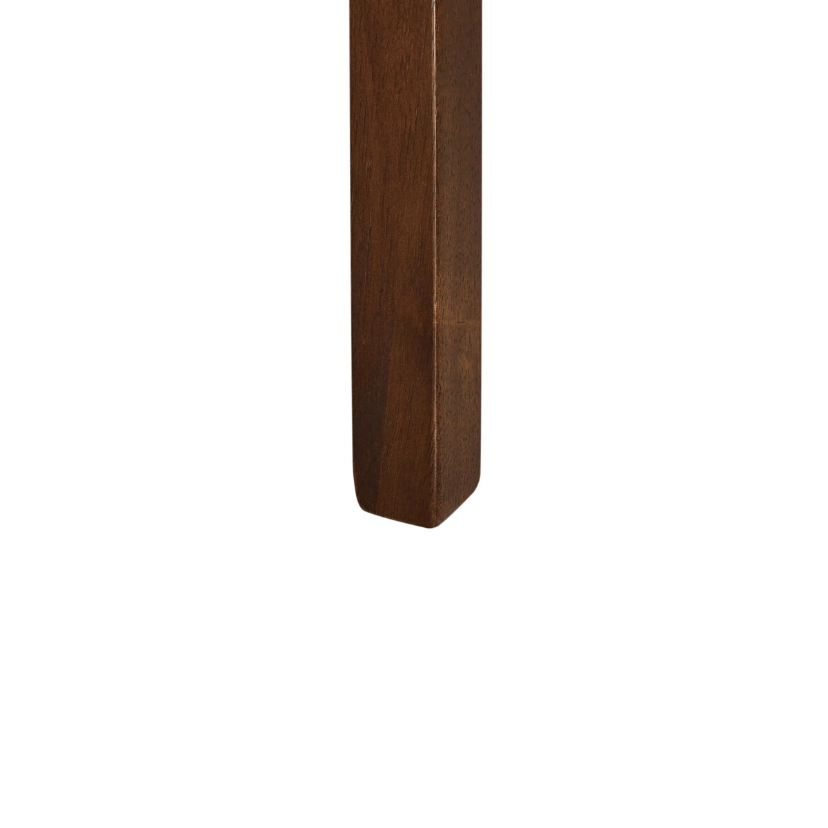 Zestaw 2 krzeseł do jadalni LELAND Drewno Ciemnobrązowy