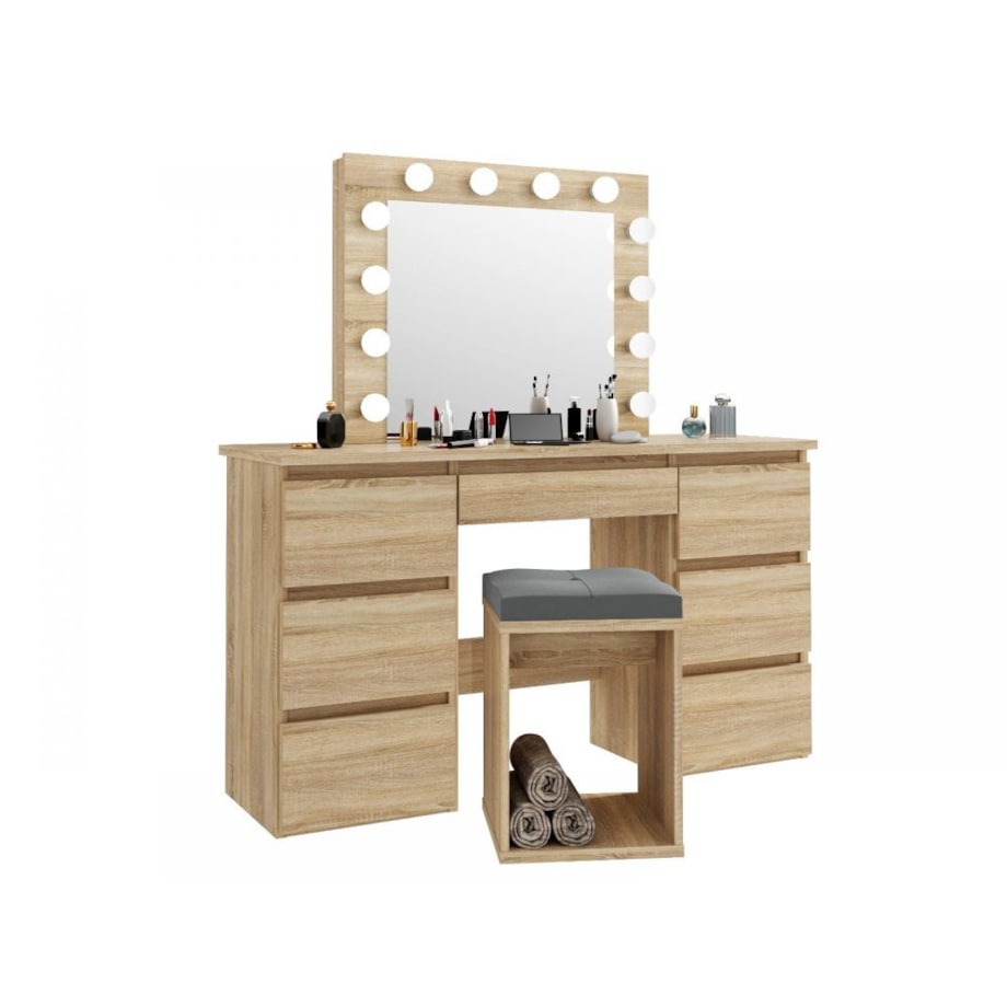 Toaletka ALEKSANDRA 5 dąb sonoma