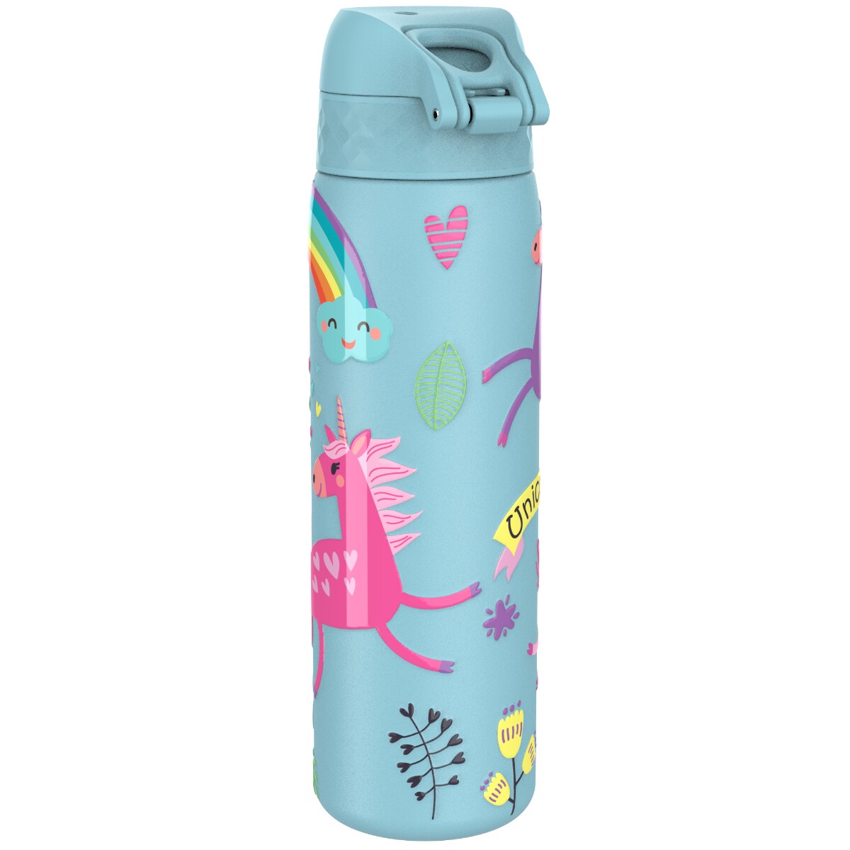 Butelka ION8 Single Wall I8SS600PBUNIC Unicorns (Alaskan Blue)