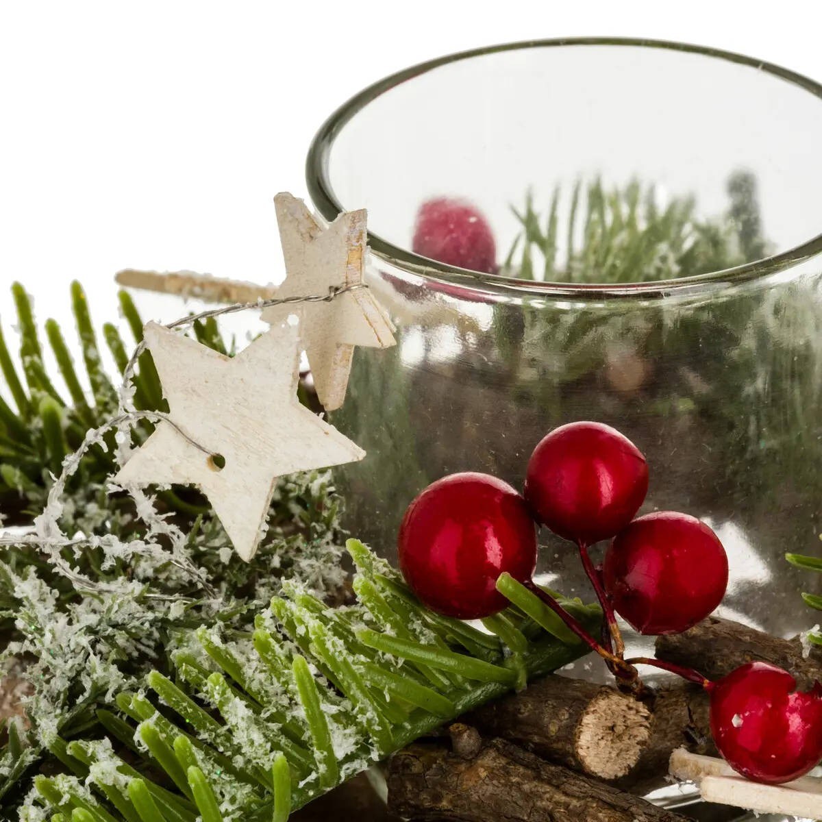 Stroik świąteczny 20x8x20 cm ZVEZDA