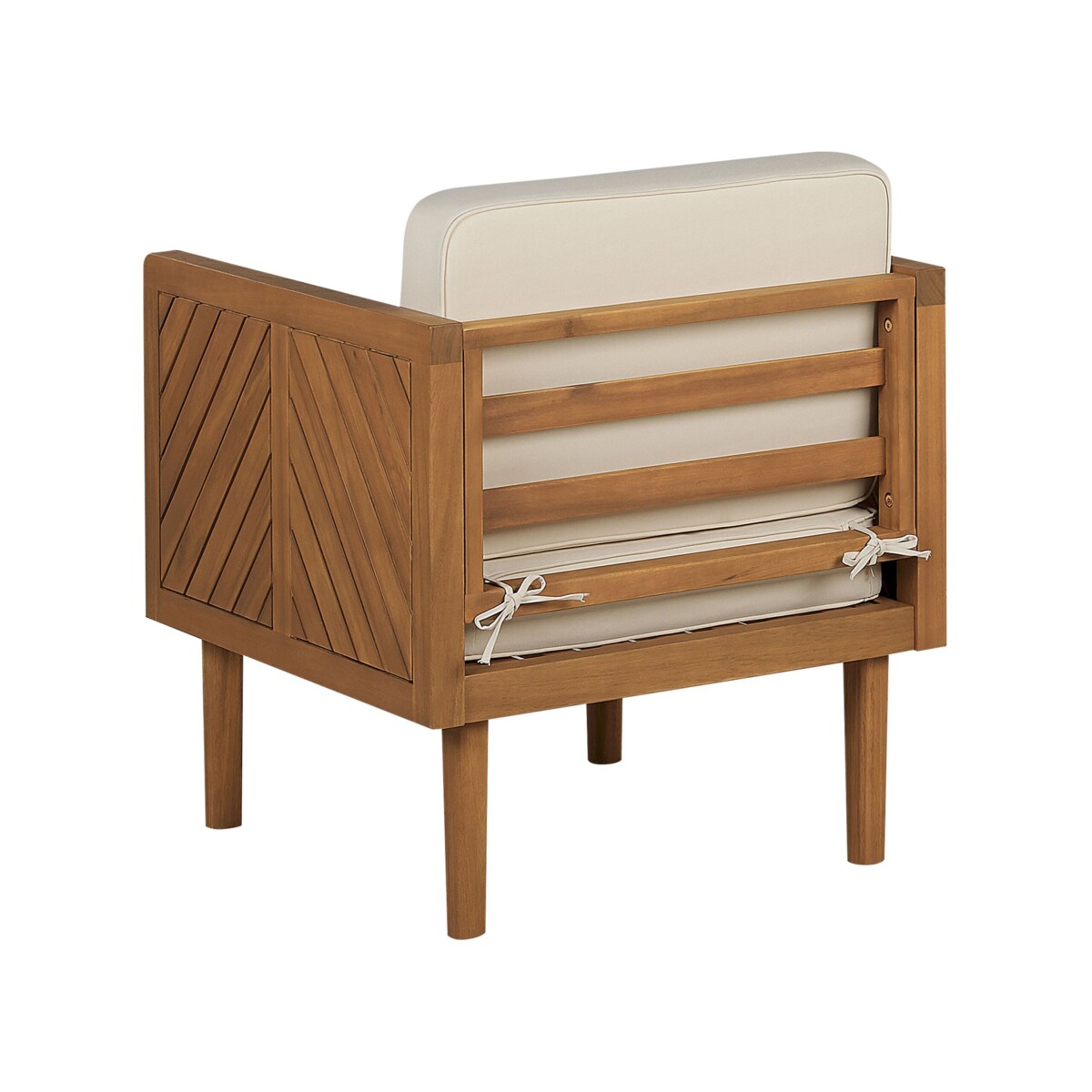 Fotel ogrodowy drewno akacjowe BARATTI