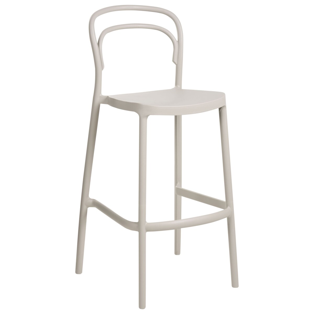 Zestaw 2 krzeseł ogrodowych PORANO Beżowy