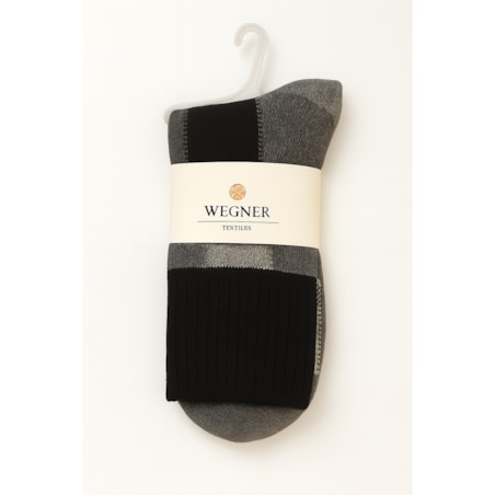 Klasyczne skarpety z owczej wełny – wzór w kratę, 39–43